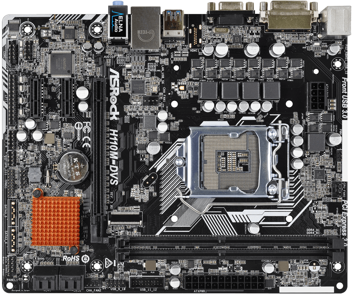 Asrock h110m dvs разгон